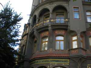 Facade of the Restaurant by the Old Synagogue